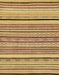 Abstract Light Brown Modern Rug, abs2286