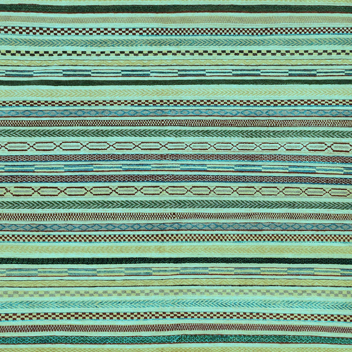 Square Abstract Light Blue Modern Rug, abs2286lblu