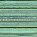 Square Abstract Light Blue Modern Rug, abs2286lblu