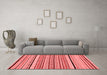 Modern Red Washable Rugs