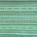 Square Abstract Light Blue Modern Rug, abs2287lblu