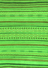 Abstract Green Modern Rug, abs2287grn