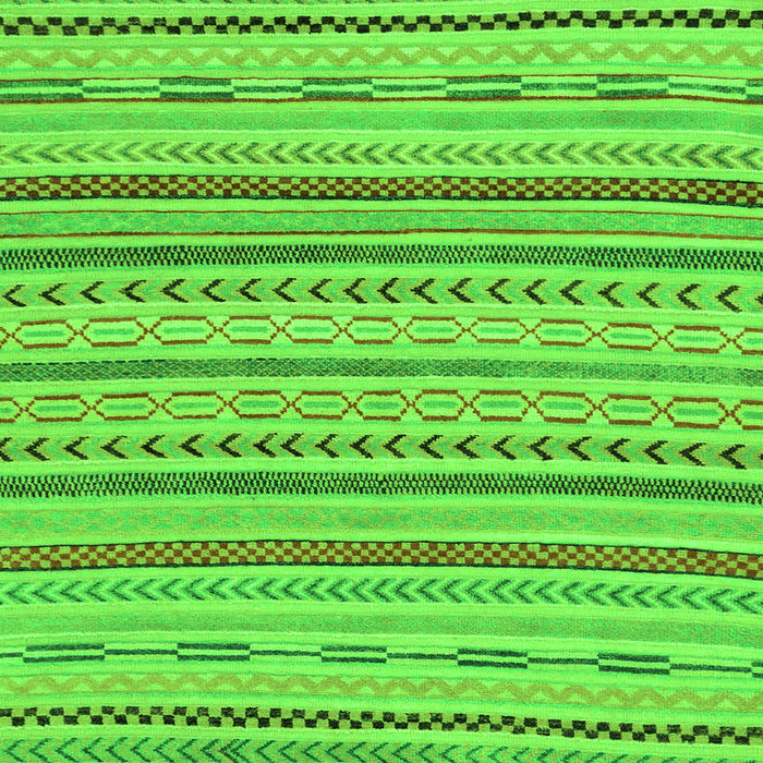 Abstract Green Modern Rug, abs2287grn