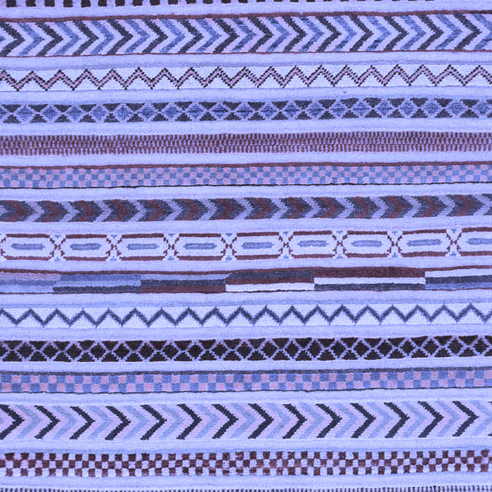 Machine Washable Abstract Blue Modern Rug, wshabs2288blu