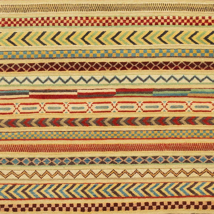 Machine Washable Abstract Red Rug, wshabs2288