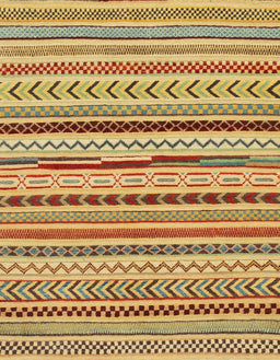Abstract Red Modern Rug, abs2288