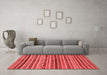 Modern Red Washable Rugs