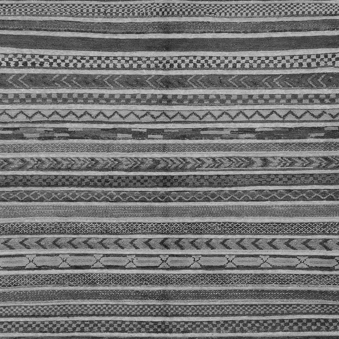 Square Machine Washable Abstract Gray Modern Rug, wshabs2289gry