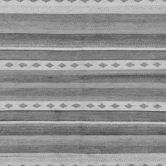 Square Abstract Gray Modern Rug, abs228gry