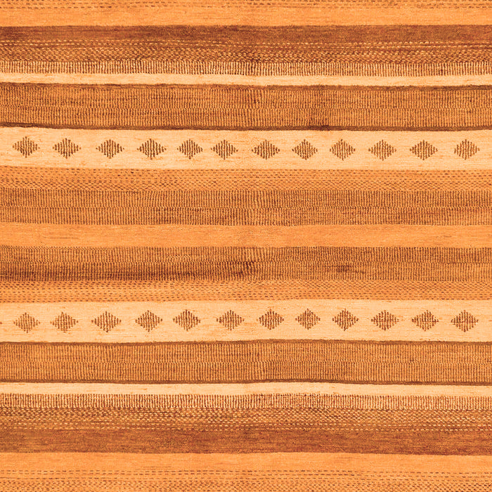 Abstract Orange Modern Rug, abs228org