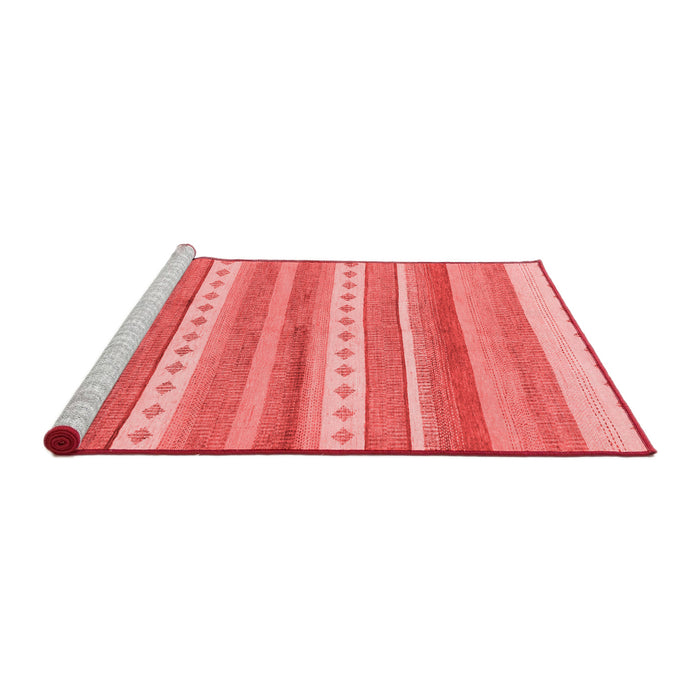 Modern Red Washable Rugs