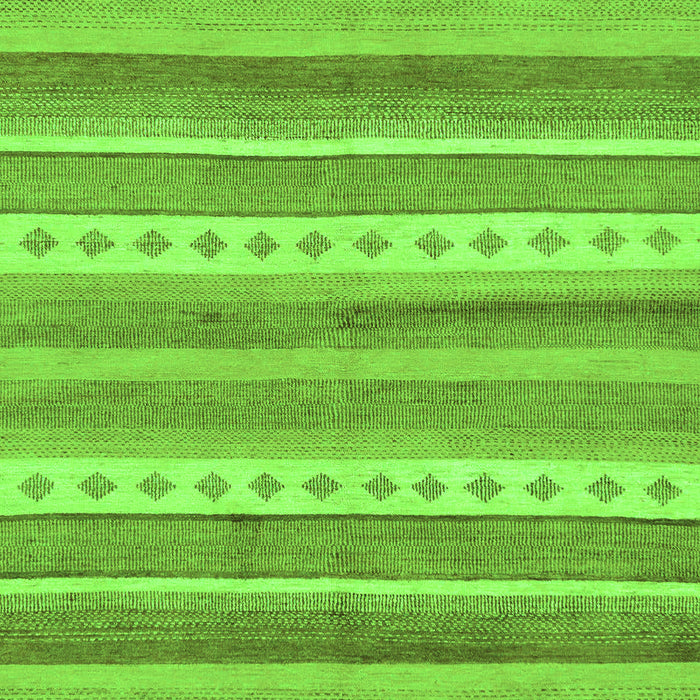 Machine Washable Abstract Green Modern Area Rugs, wshabs228grn