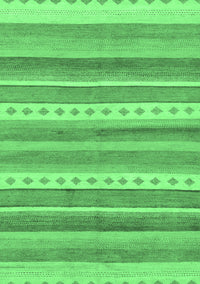 Abstract Emerald Green Modern Rug, abs228emgrn