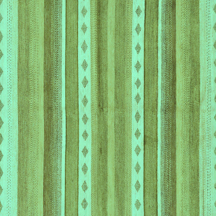 Square Machine Washable Abstract Turquoise Modern Area Rugs, wshabs228turq