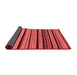 Abstract Red Modern Area Rugs