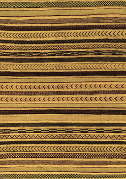 Abstract Brown Modern Rug, abs2290brn