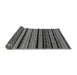 Sideview of Abstract Gray Modern Rug, abs2290gry