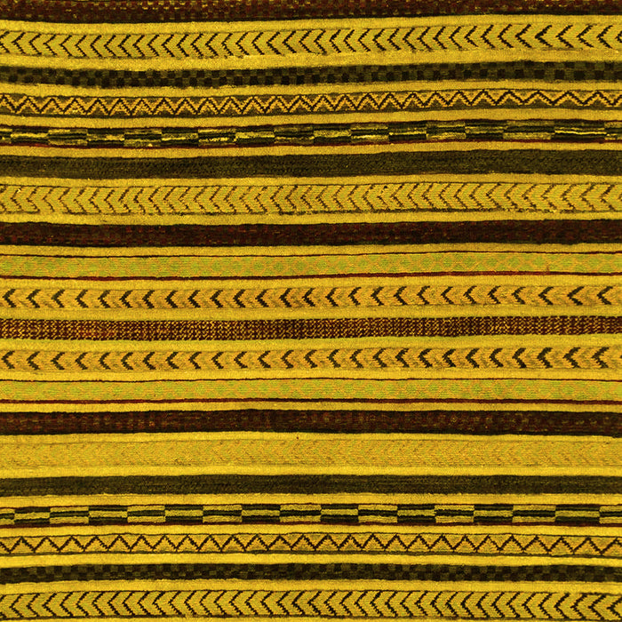 Machine Washable Abstract Yellow Modern Rug, wshabs2290yw