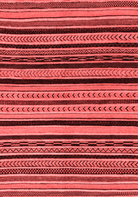 Abstract Red Modern Rug, abs2290red