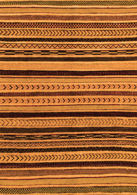 Abstract Orange Modern Rug, abs2290org