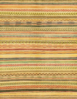 Machine Washable Abstract Sedona Brown Rug, wshabs2291