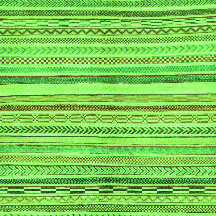 Machine Washable Abstract Green Modern Area Rugs, wshabs2291grn