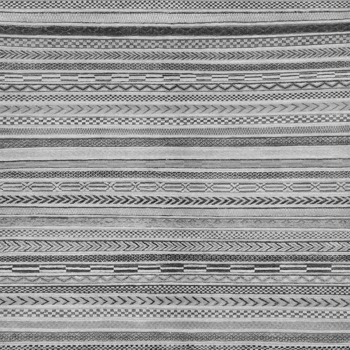 Square Machine Washable Abstract Gray Modern Rug, wshabs2291gry