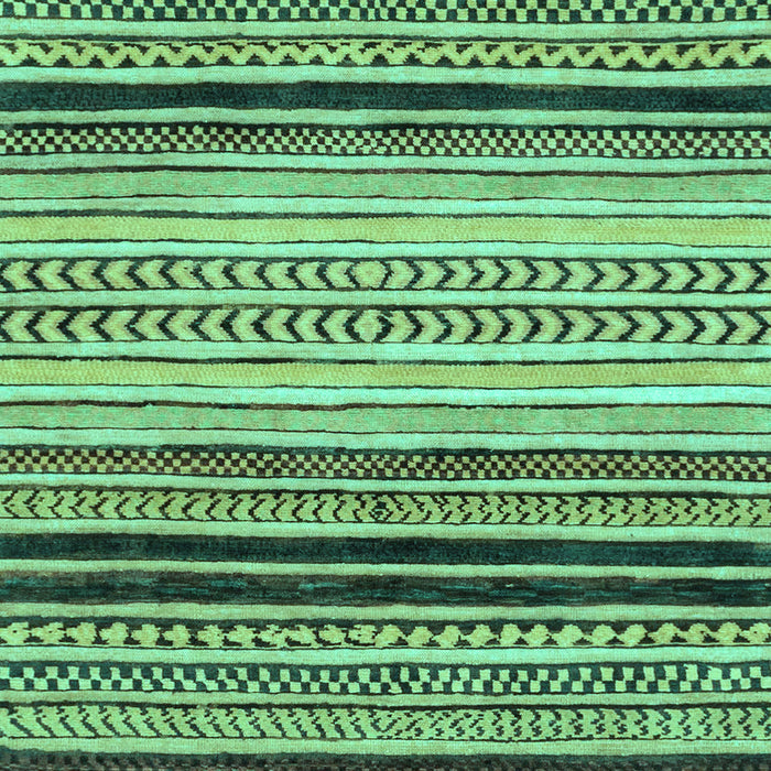 Machine Washable Abstract Turquoise Modern Area Rugs, wshabs2292turq