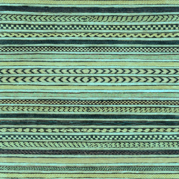 Square Abstract Light Blue Modern Rug, abs2292lblu