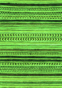 Abstract Green Modern Rug, abs2292grn