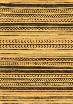 Abstract Brown Modern Rug, abs2292brn