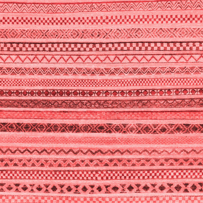 Abstract Red Modern Area Rugs