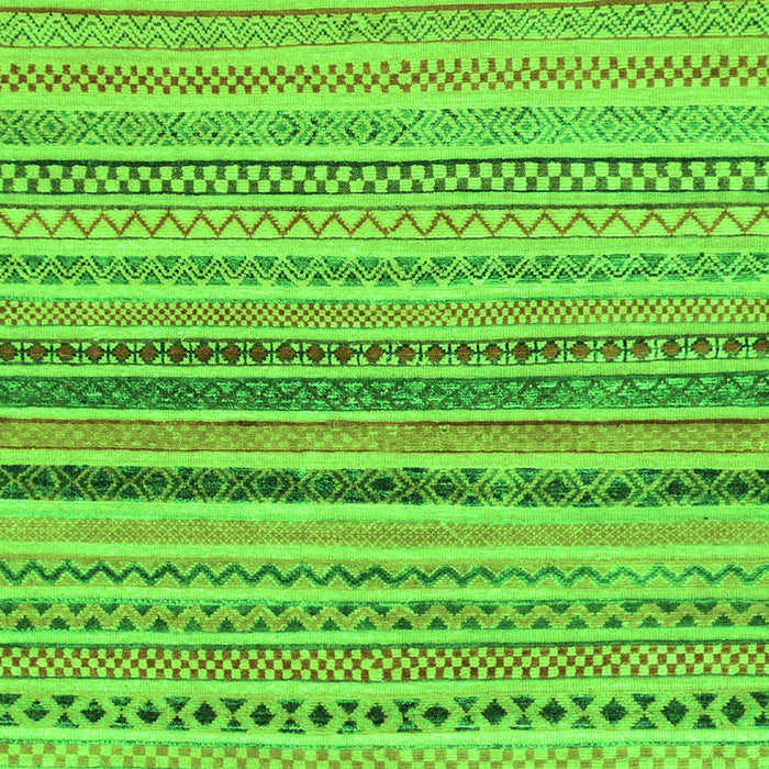 Abstract Green Modern Rug, abs2293grn