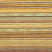 Square Abstract Chrome Gold Yellow Modern Rug, abs2294