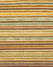 Machine Washable Abstract Chrome Gold Yellow Rug, wshabs2294