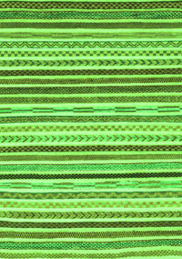 Abstract Green Modern Rug, abs2294grn