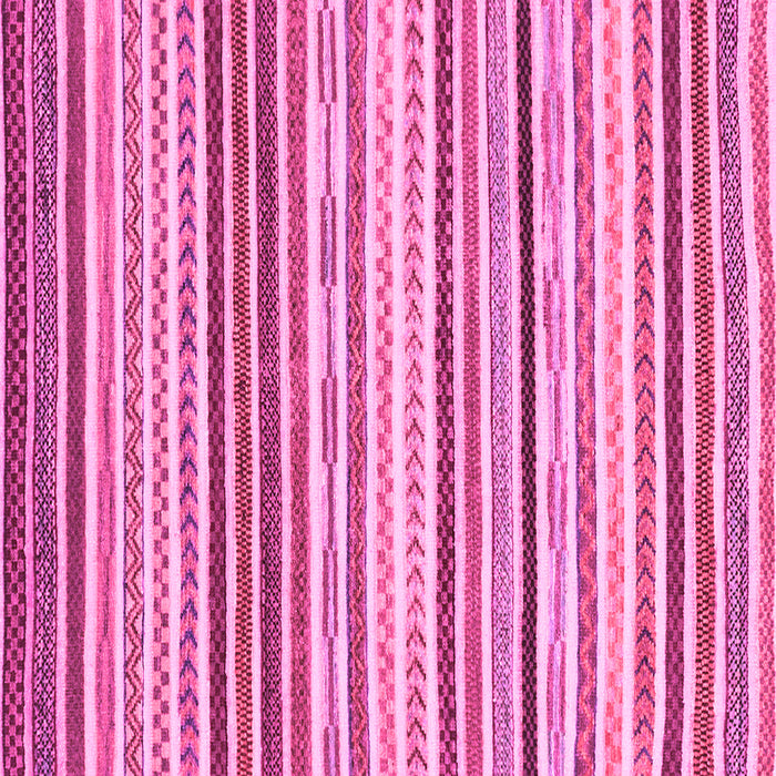 Square Abstract Pink Modern Rug, abs2294pnk