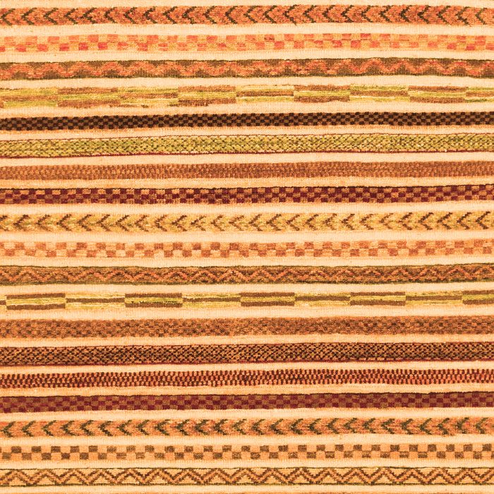 Machine Washable Abstract Orange Modern Area Rugs, wshabs2294org