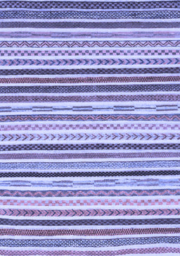 Abstract Blue Modern Rug, abs2294blu