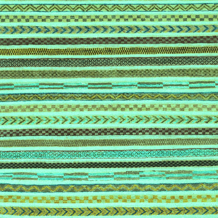 Machine Washable Abstract Turquoise Modern Area Rugs, wshabs2294turq