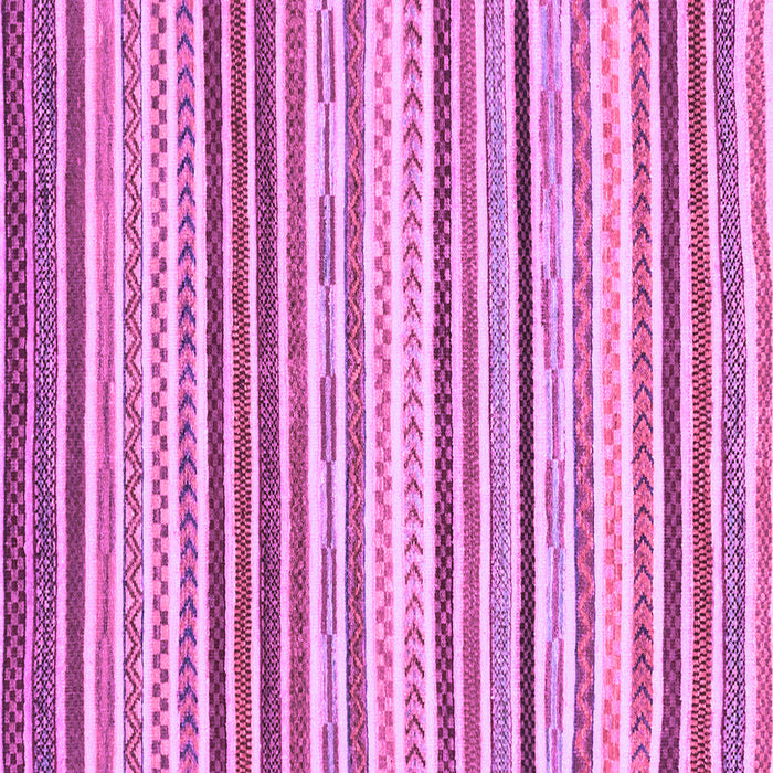 Square Machine Washable Abstract Purple Modern Area Rugs, wshabs2294pur