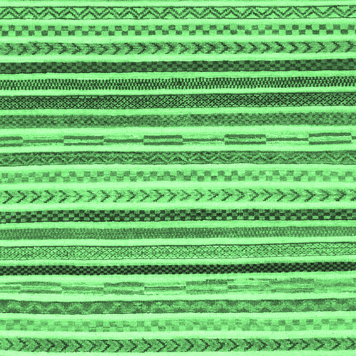 Machine Washable Abstract Emerald Green Modern Area Rugs, wshabs2294emgrn