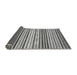 Sideview of Abstract Gray Modern Rug, abs2294gry