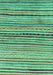 Machine Washable Abstract Turquoise Modern Area Rugs, wshabs2295turq