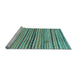 Sideview of Machine Washable Abstract Light Blue Modern Rug, wshabs2295lblu