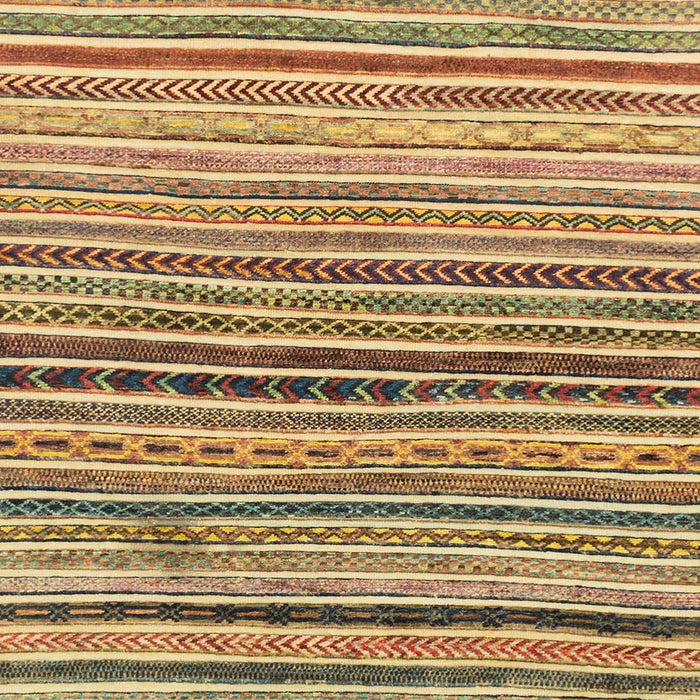 Machine Washable Abstract Saddle Brown Rug, wshabs2295