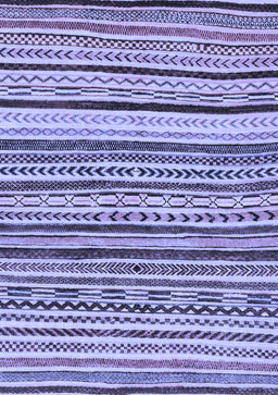 Abstract Blue Modern Rug, abs2296blu