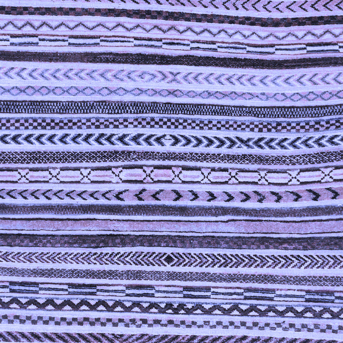 Abstract Blue Modern Rug, abs2296blu