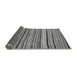 Sideview of Abstract Gray Modern Rug, abs2296gry