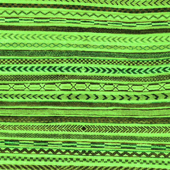 Machine Washable Abstract Green Modern Area Rugs, wshabs2296grn